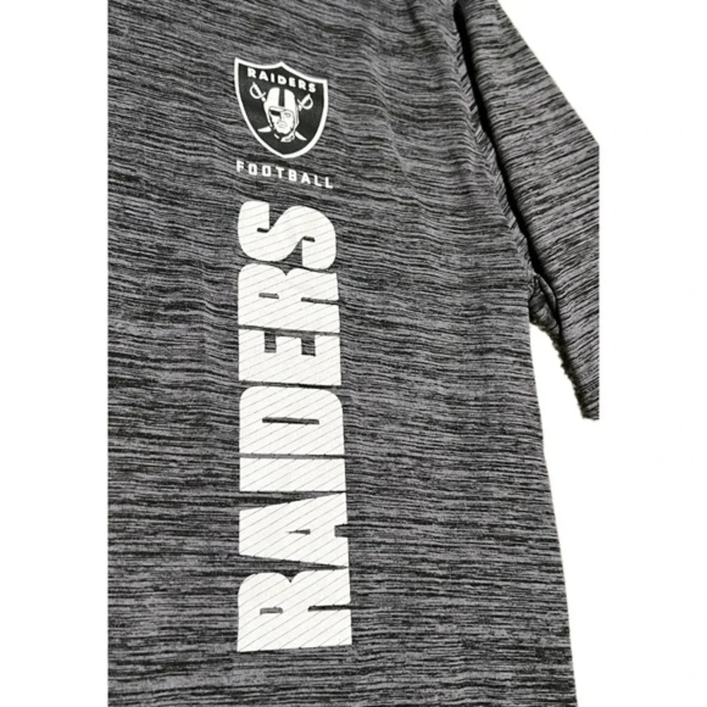 NEW NIKE NFL Las Vegas Raiders Football T Shirt Youth Large‎ 14-16  Dri Fit NWT